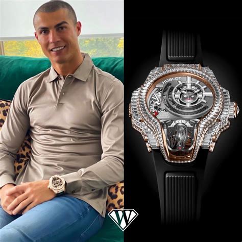 hublot watch cristiano ronaldo|Cristiano Ronaldo white gold watch.